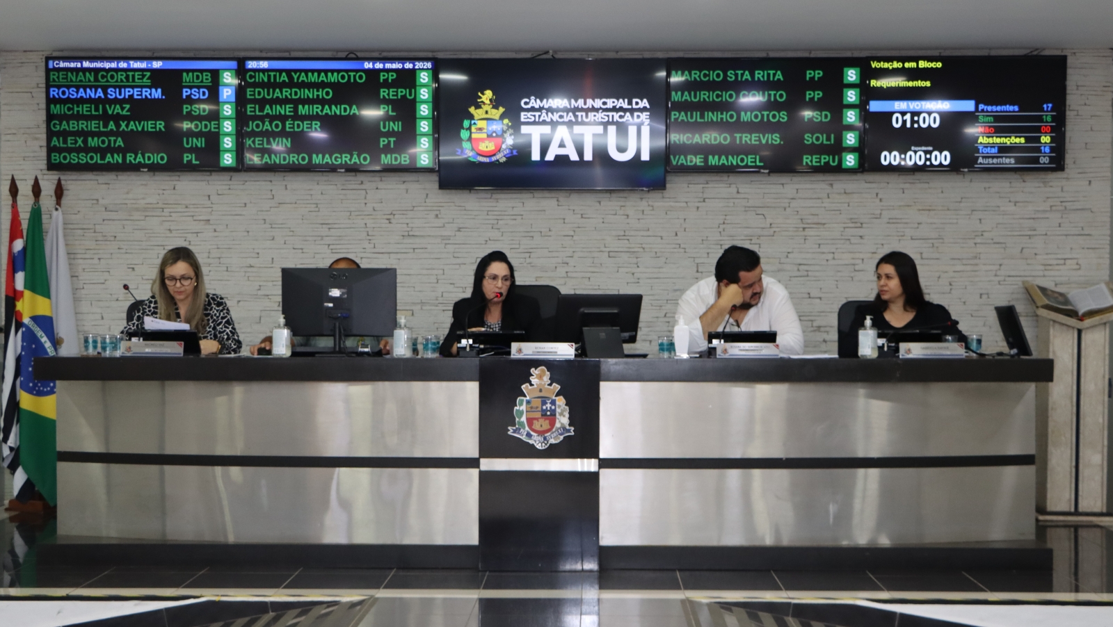 EMENDA E CINCO PROJETOS SÃO APRESENTADOS EM SESSÃO ORDINÁRIA