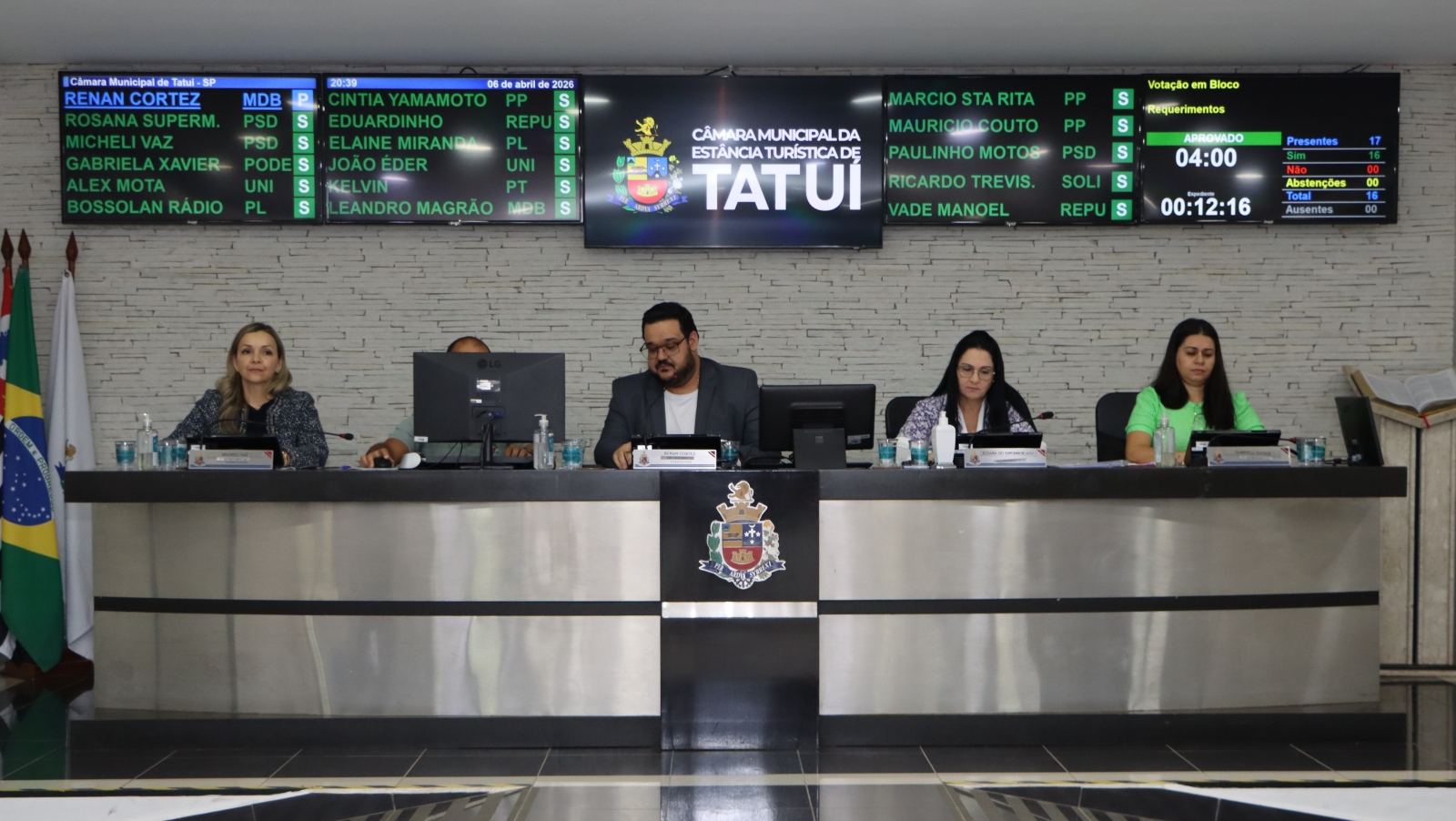 SESSÃO ORDINÁRIA TEM SETE NOVOS PROJETOS APRESENTADOS