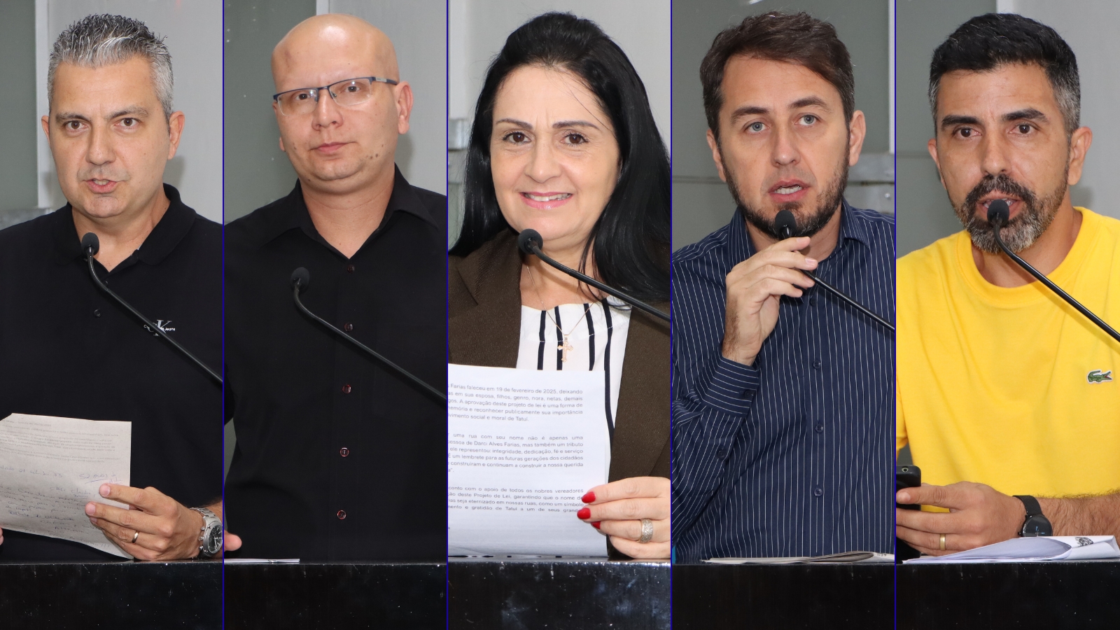 VEREADORES ABORDAM SOBRE MOÇÕES