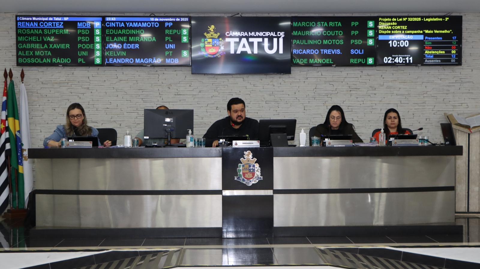 PROJETOS DO LEGISLATIVO SÃO APROVADOS EM SESSÃO EXTRAORDINÁRIA