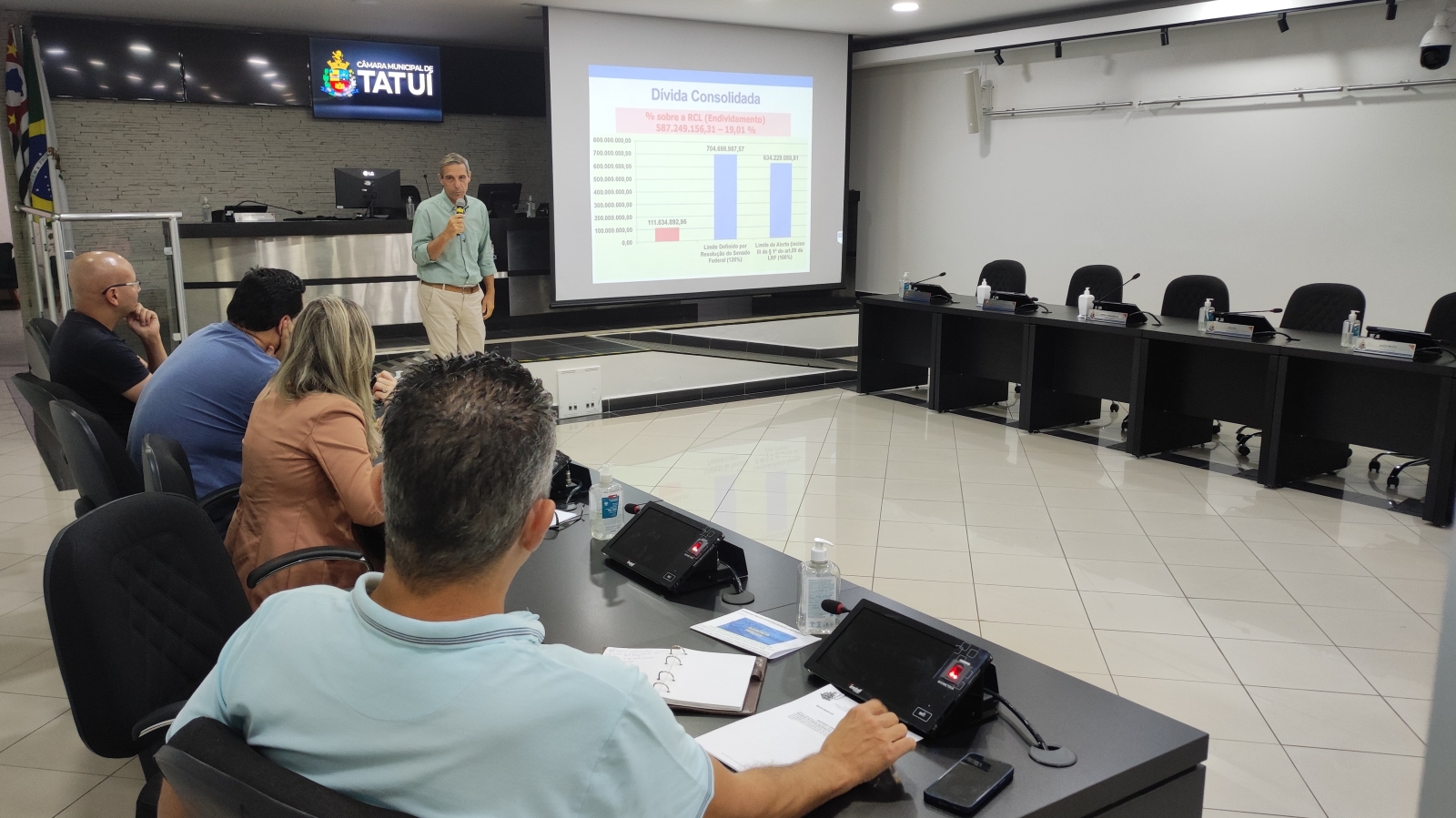 AUDIÊNCIA PÚBLICA DE FINANÇAS É REALIZADA NA CÂMARA DE TATUÍ