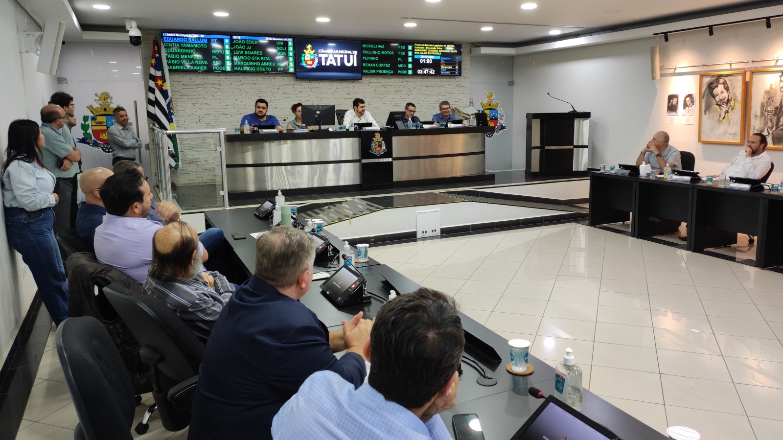 CONTAS DO EXECUTIVO DE 2022 SÃO APROVADAS PELA CÂMARA DE TATUÍ