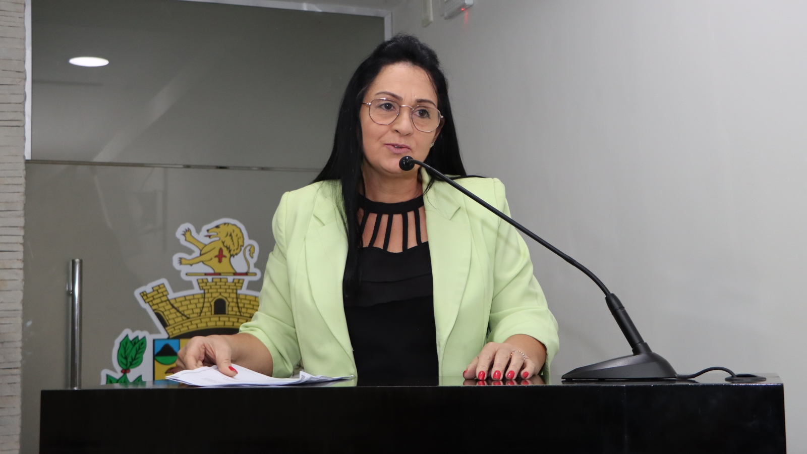 ROSANA DO SUPERMERCADO COMENTA SOBRE MOÇÕES DE APLAUSOS E CONGRATULAÇÕES